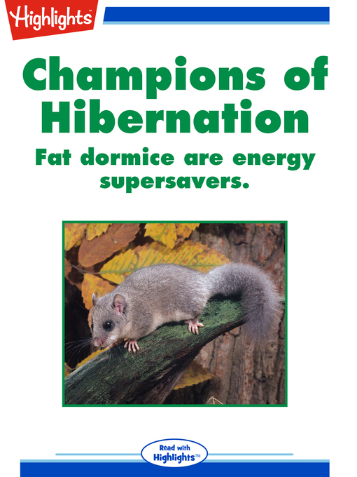 Title details for Champions of Hibernation by Alison Pearce Stevens - Wait list